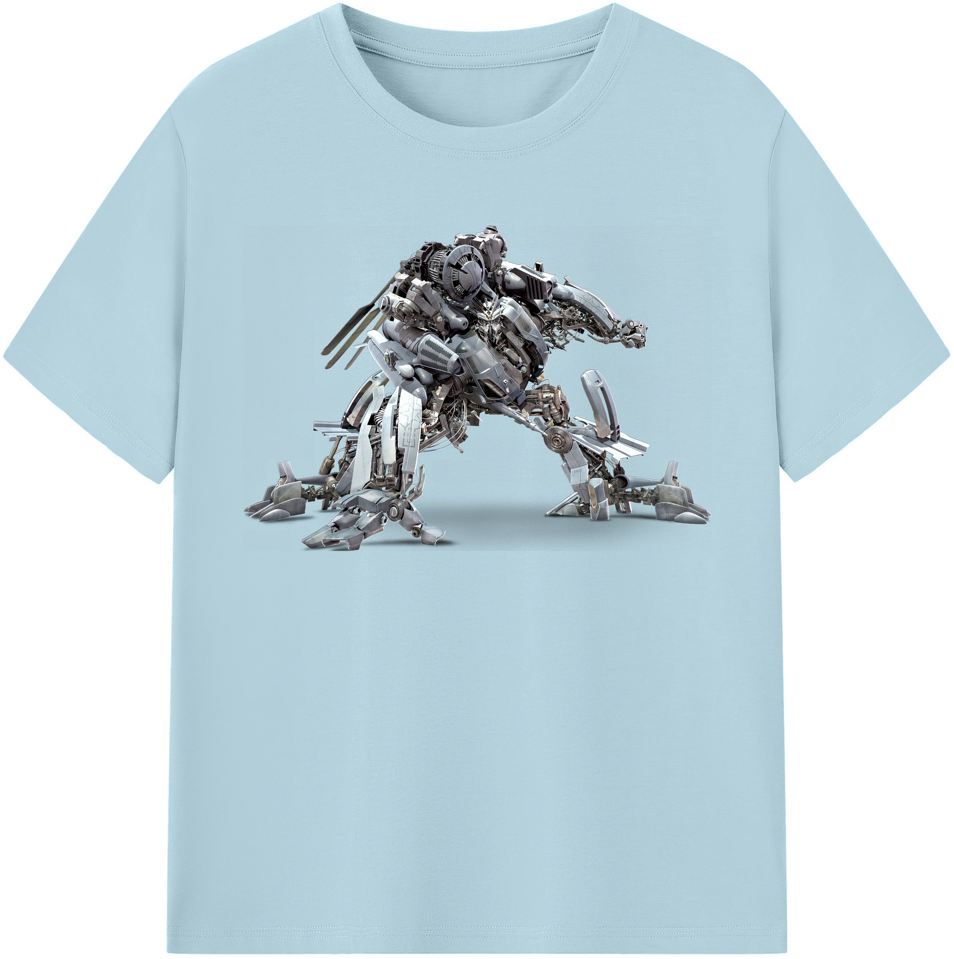 （画像用） Transformers トランスフォーマー 綿100％半袖Tシャツ（フロントプリント）